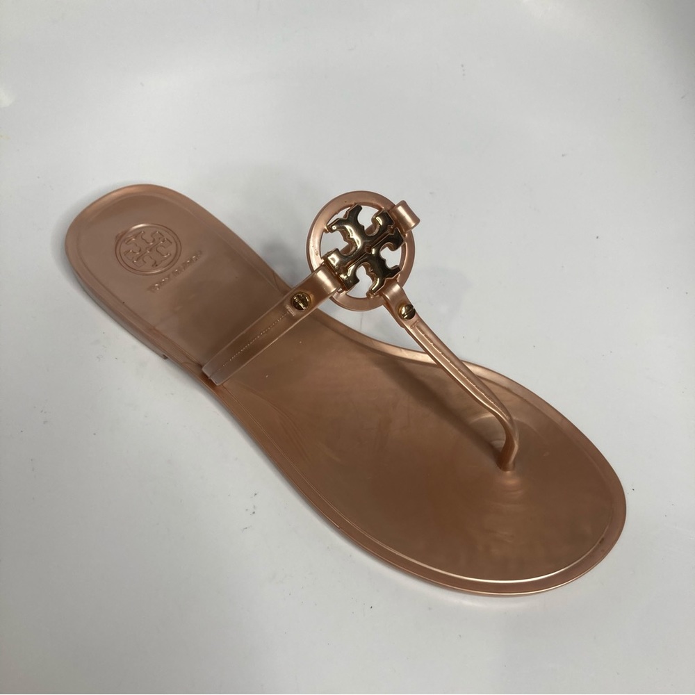 *one shoe* Tori Burch Mini Miller Jelly Thong sandal size 8
